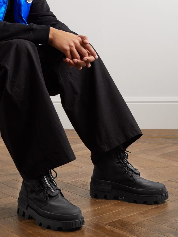 + Hyke Desertyx Canvas and Rubber Ankle Boots - E1 + Hyke Desertyx Canvas and Rubber Ankle Boots - E1