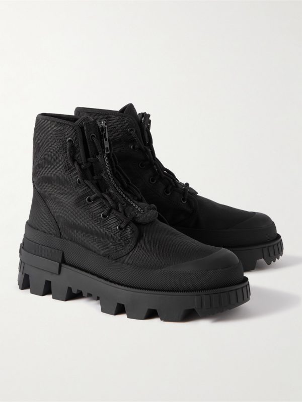 + Hyke Desertyx Canvas and Rubber Ankle Boots - FR + Hyke Desertyx Canvas and Rubber Ankle Boots - FR