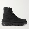 + Hyke Desertyx Canvas and Rubber Ankle Boots + Hyke Desertyx Canvas and Rubber Ankle Boots