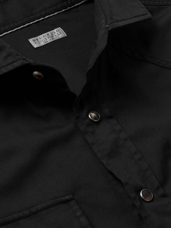 Brushed Cotton-Twill Shirt - CU Brushed Cotton-Twill Shirt - CU