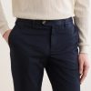 Slim-Fit Stretch-Cotton Gabardine Trousers - CU Slim-Fit Stretch-Cotton Gabardine Trousers - CU