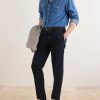 Slim-Fit Stretch-Cotton Gabardine Trousers - OU Slim-Fit Stretch-Cotton Gabardine Trousers - OU