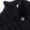 Stark Textured Virgin Wool Cardigan - CU Stark Textured Virgin Wool Cardigan - CU