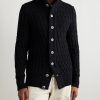 Stark Textured Virgin Wool Cardigan - FR Stark Textured Virgin Wool Cardigan - FR