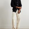 Stark Textured Virgin Wool Cardigan - OU Stark Textured Virgin Wool Cardigan - OU