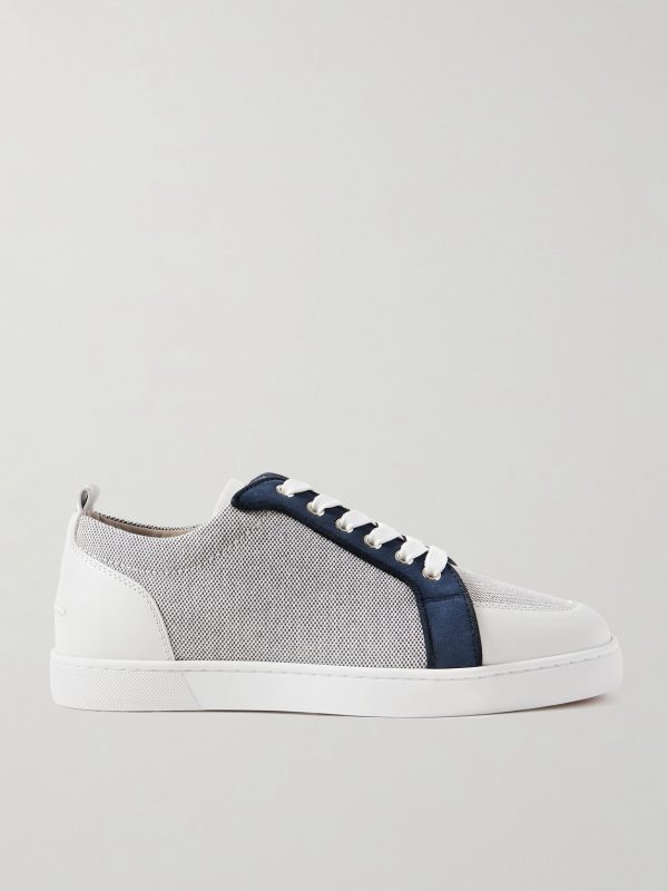 Rantulow Suede and Leather-Trimmed Canvas Sneakers Rantulow Suede and Leather-Trimmed Canvas Sneakers