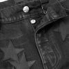+ Chemist Carpenter Straight-Leg Leather-Appliquéd Jeans - E1 + Chemist Carpenter Straight-Leg Leather-Appliquéd Jeans - E1