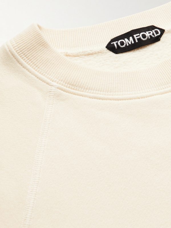 Garment-Dyed Cotton-Jersey Sweatshirt - CU