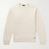 Garment-Dyed Cotton-Jersey Sweatshirt