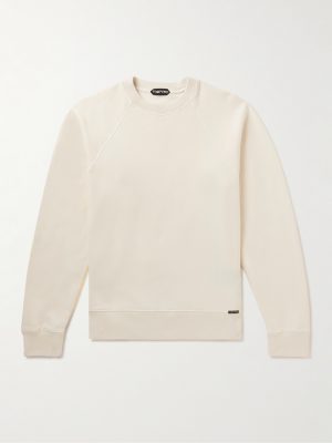 Garment-Dyed Cotton-Jersey Sweatshirt Garment-Dyed Cotton-Jersey Sweatshirt