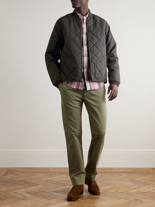 Benton Quilted Recycled-Shell Bomber Jacket - OU Benton Quilted Recycled-Shell Bomber Jacket - OU