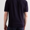 Cotton and Silk-Blend Piqué Polo Shirt - BK
