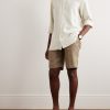 Arizona Grandad-Collar Linen Shirt - OU Arizona Grandad-Collar Linen Shirt - OU