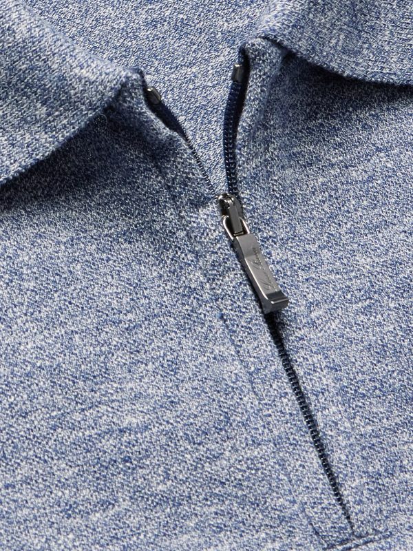 Cotton and Linen-Blend Polo Shirt - CU Cotton and Linen-Blend Polo Shirt - CU