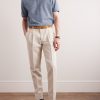 Cotton and Linen-Blend Polo Shirt - OU Cotton and Linen-Blend Polo Shirt - OU