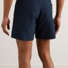 Embellished Straight-Leg Mid-Length Swim Shorts - BK