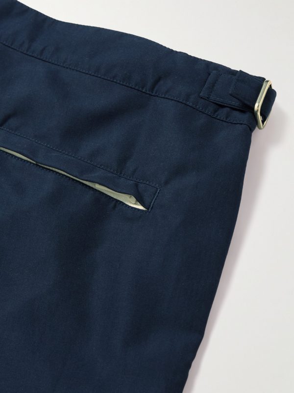Embellished Straight-Leg Mid-Length Swim Shorts - CU