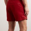 Schooner Straight-Leg Mid-Length Swim Shorts - BK Schooner Straight-Leg Mid-Length Swim Shorts - BK