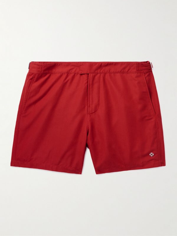 Schooner Straight-Leg Mid-Length Swim Shorts Schooner Straight-Leg Mid-Length Swim Shorts
