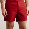 Schooner Straight-Leg Mid-Length Swim Shorts - OU Schooner Straight-Leg Mid-Length Swim Shorts - OU
