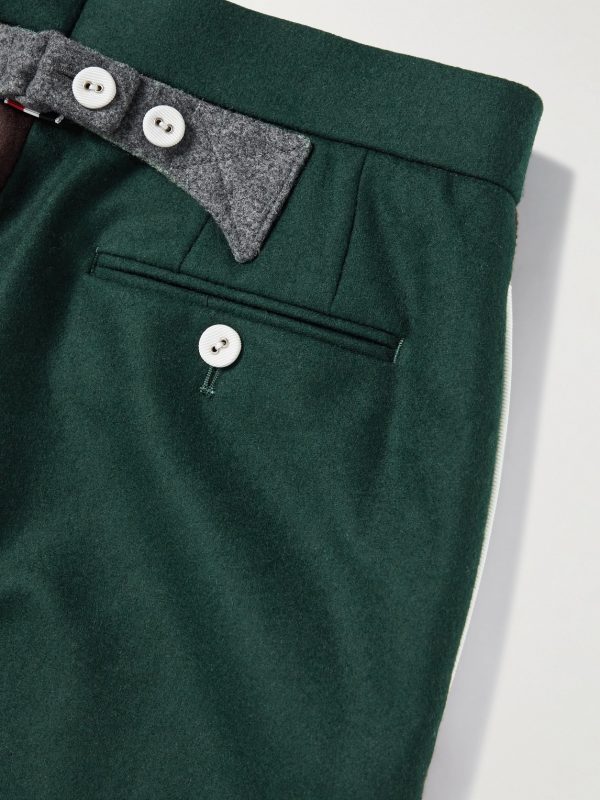 Tapered Wool Trousers - CU Tapered Wool Trousers - CU