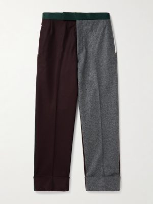 Tapered Wool Trousers Tapered Wool Trousers