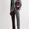 Tapered Wool Trousers - OU Tapered Wool Trousers - OU