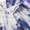 Flared Tie-Dyed Quilted Shell Cargo Trousers - E1