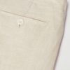 Straight-Leg Linen Drawstring Bermuda Shorts - CU Straight-Leg Linen Drawstring Bermuda Shorts - CU