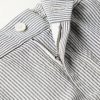 Slim-Fit Straight-Leg Striped Wool-Blend Seersucker Trousers - E1