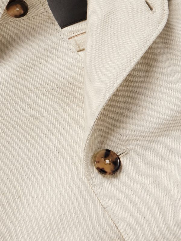 André Rain System® Linen Bomber Jacket - CU