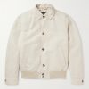 André Rain System® Linen Bomber Jacket