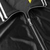 + 8 Palm Angels Logo-Appliquéd Striped Satin-Jersey Track Jacket - CU + 8 Palm Angels Logo-Appliquéd Striped Satin-Jersey Track Jacket - CU