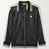 + 8 Palm Angels Logo-Appliquéd Striped Satin-Jersey Track Jacket + 8 Palm Angels Logo-Appliquéd Striped Satin-Jersey Track Jacket