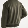 Ivy Reversible Fleece-Lined Cashmere Bomber Jacket - BK Ivy Reversible Fleece-Lined Cashmere Bomber Jacket - BK