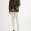 Ivy Reversible Fleece-Lined Cashmere Bomber Jacket - OU Ivy Reversible Fleece-Lined Cashmere Bomber Jacket - OU