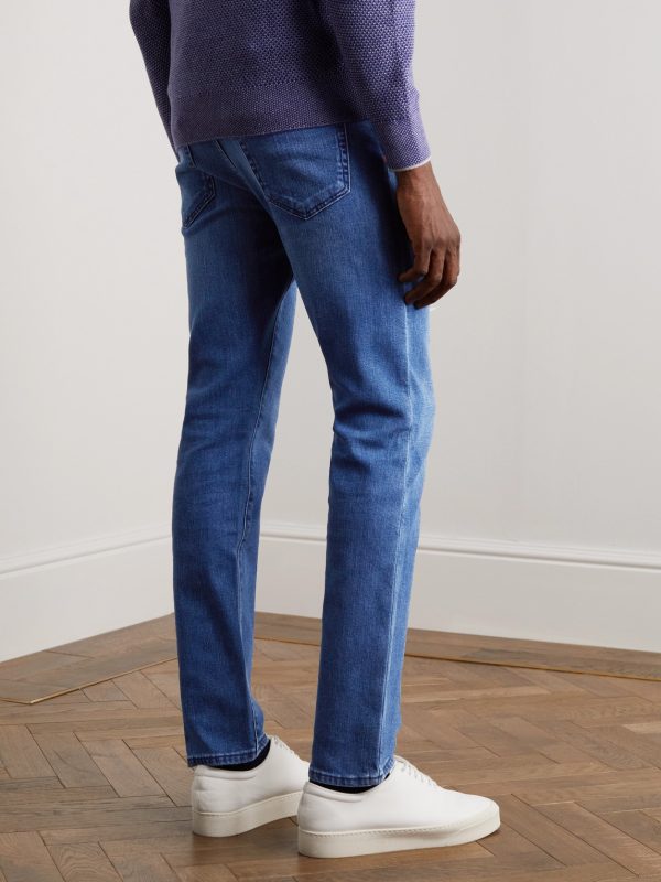 Straight-Leg Jeans - BK Straight-Leg Jeans - BK