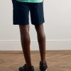 Straight-Leg Cotton-Blend Bermuda Shorts - BK