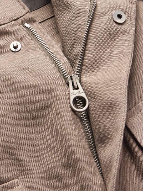 Traveler Rain System® Cotton and Linen-Blend Field Jacket - CU Traveler Rain System® Cotton and Linen-Blend Field Jacket - CU