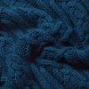 Ribbed Cable-Knit Cashmere Rollneck Sweater - E1