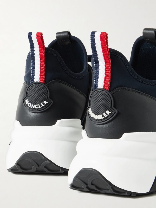 Lunarove Rubber and Leather-Trimmed Neoprene Sneakers - CU