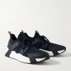 Lunarove Rubber and Leather-Trimmed Neoprene Sneakers - FR