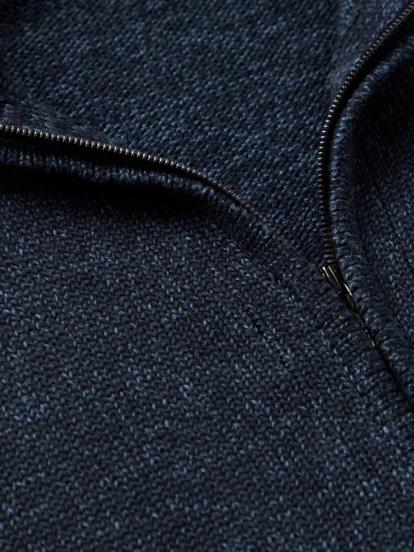 Silk and Linen-Blend Zip-Up Cardigan - CU