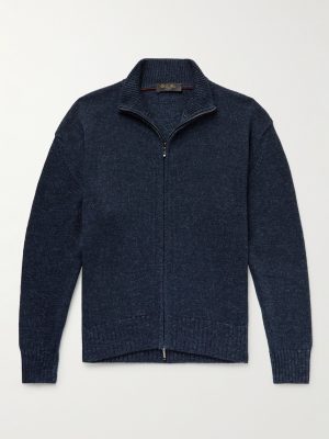 Silk and Linen-Blend Zip-Up Cardigan Silk and Linen-Blend Zip-Up Cardigan