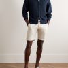 Silk and Linen-Blend Zip-Up Cardigan - OU