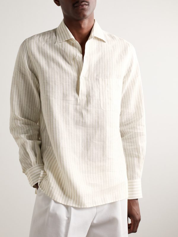Arizona Striped Linen Shirt - FR