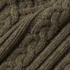 Ribbed Cable-Knit Cashmere Rollneck Sweater - E1 Ribbed Cable-Knit Cashmere Rollneck Sweater - E1