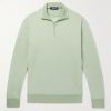 Roadster Striped Cashmere Half-Zip Sweater Roadster Striped Cashmere Half-Zip Sweater