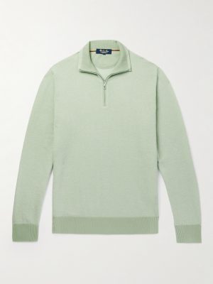 Roadster Striped Cashmere Half-Zip Sweater Roadster Striped Cashmere Half-Zip Sweater