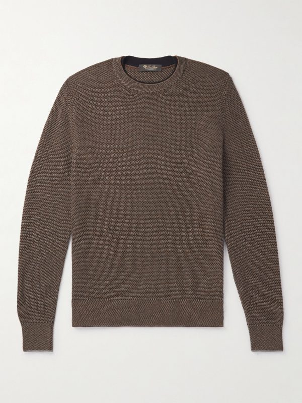 City Birdseye Baby Cashmere Sweater